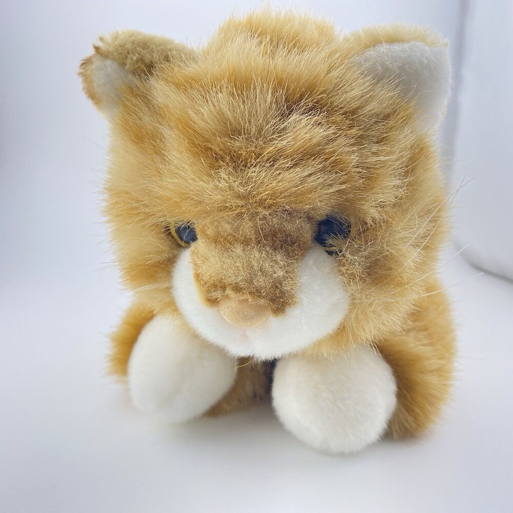 Aurora  Orange Tabby Kitten Plush 12"